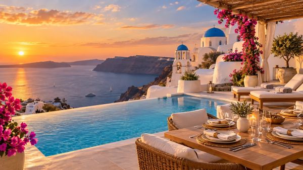 Experience luxury at Santorini all inclusive resorts you can trust